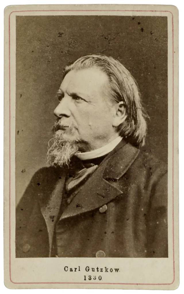 Porträt von Karl Gutzkow